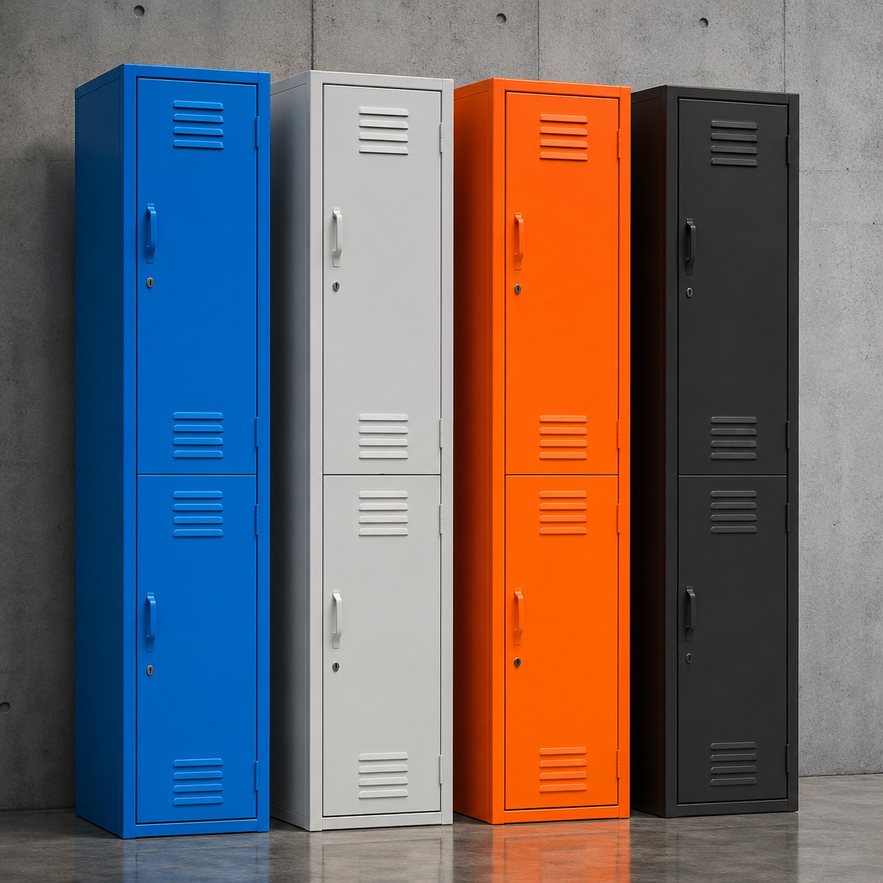 BNI RACKS Y SISTEMAS DE ALMACENAMIENTO 11 lockers-metalicos-industriales-2-puertas-ingenium-bni