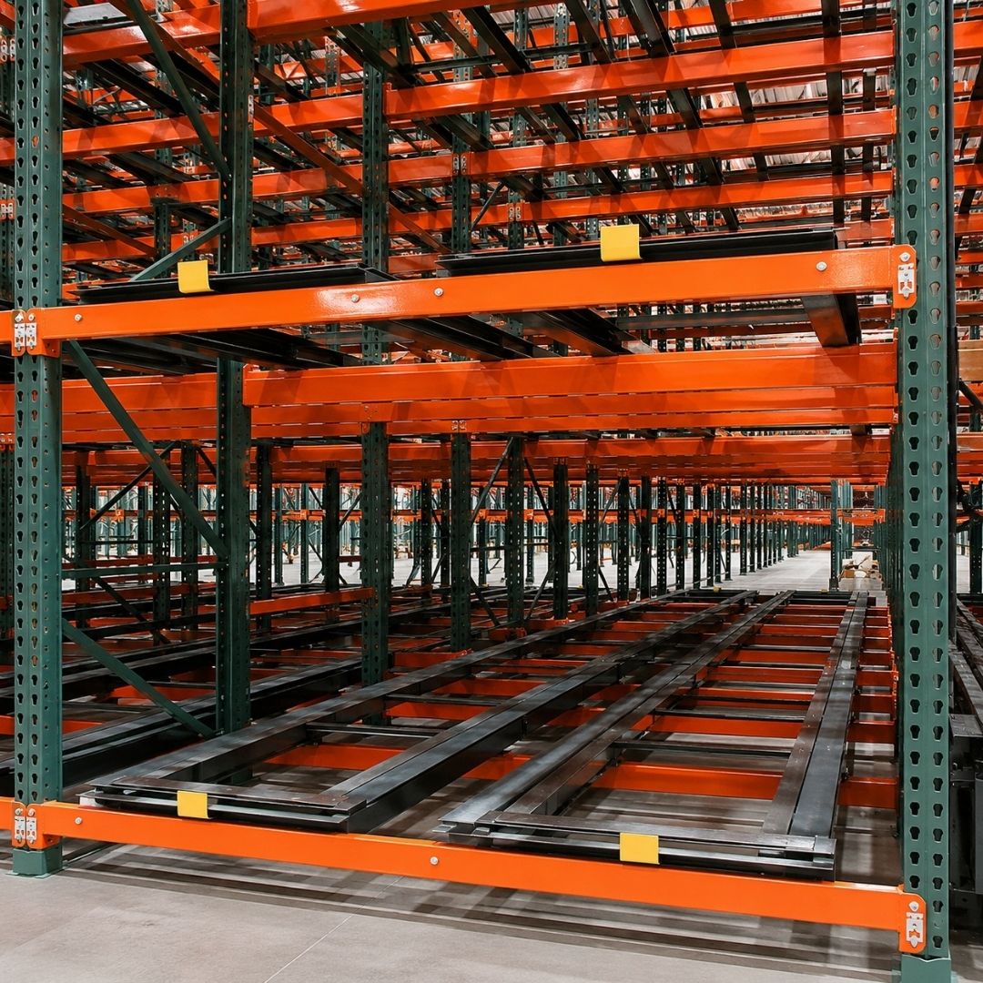 BNI RACKS Y SISTEMAS DE ALMACENAMIENTO 24 Push Back Pallet Racking