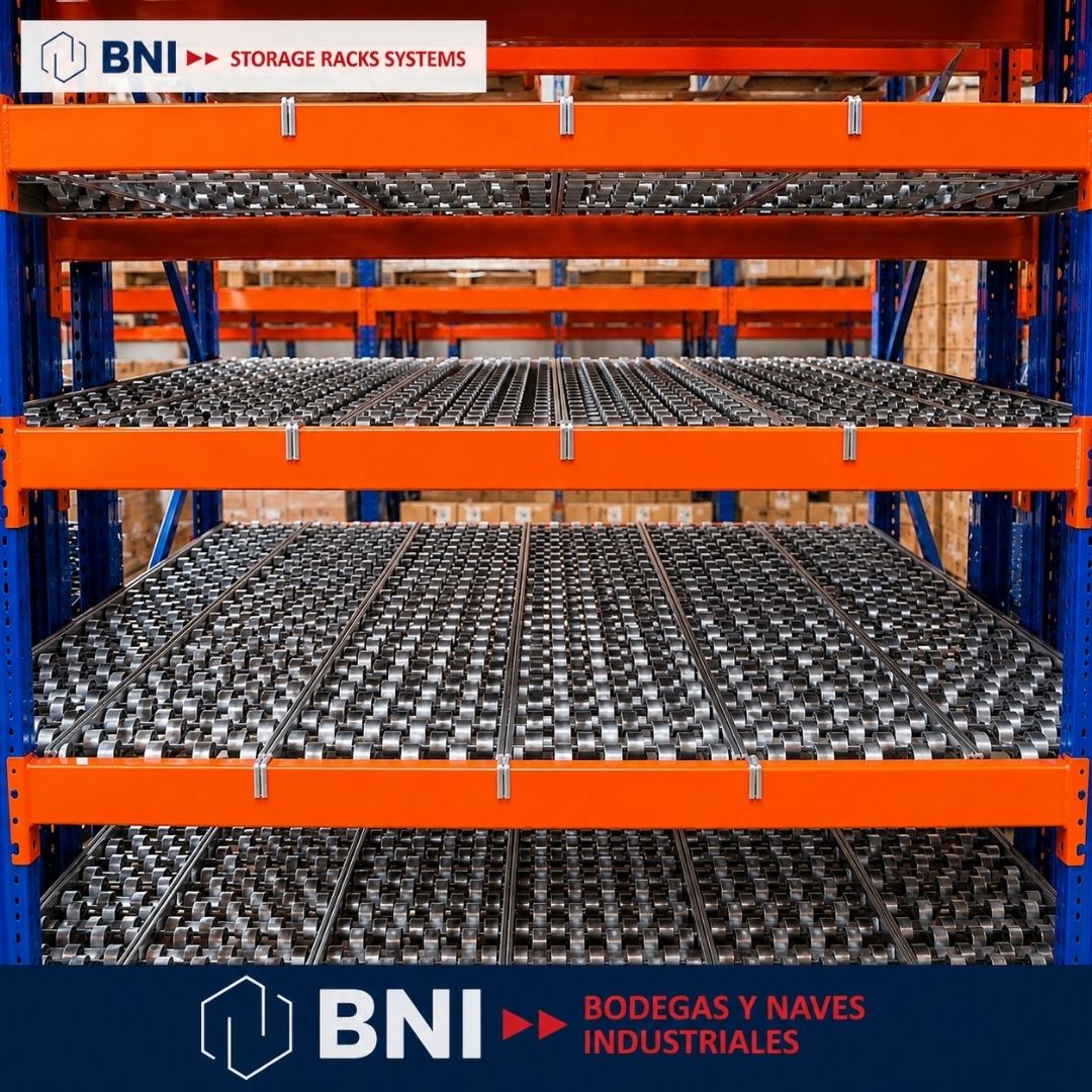 BNI RACKS Y SISTEMAS DE ALMACENAMIENTO 30 Rack Carton Flow 2