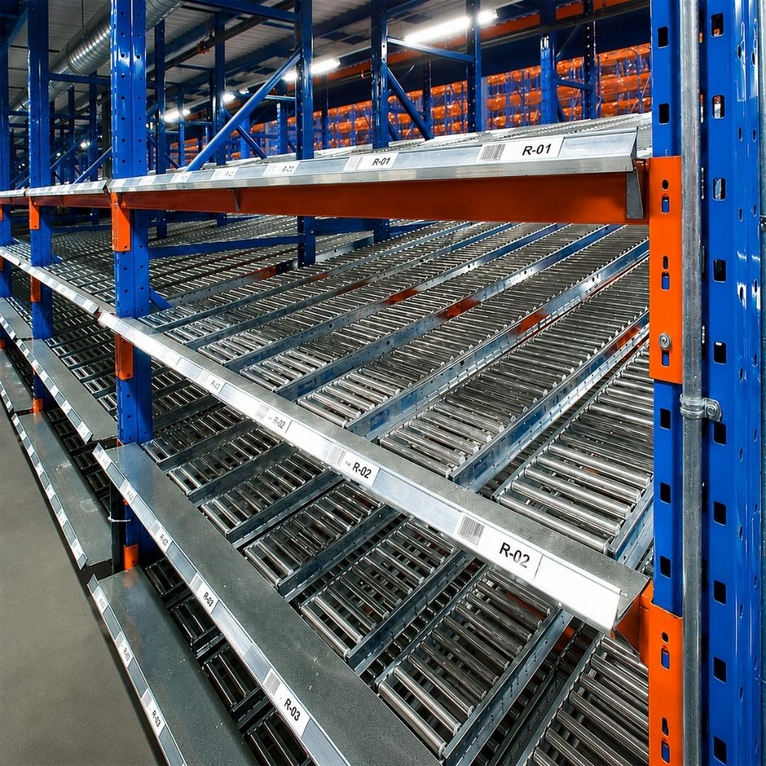 BNI RACKS Y SISTEMAS DE ALMACENAMIENTO 33 Rack Pallet Flow 2